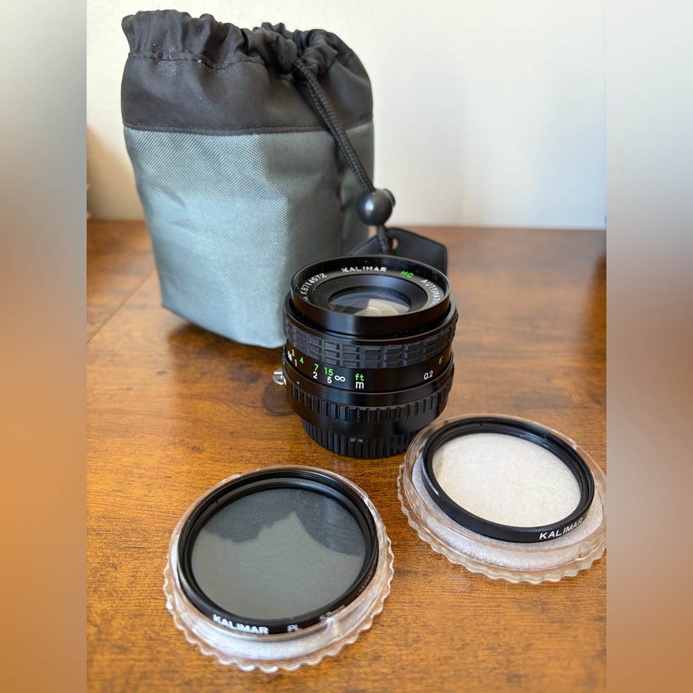 Vintage Kalimar MC Zoom Lens Set